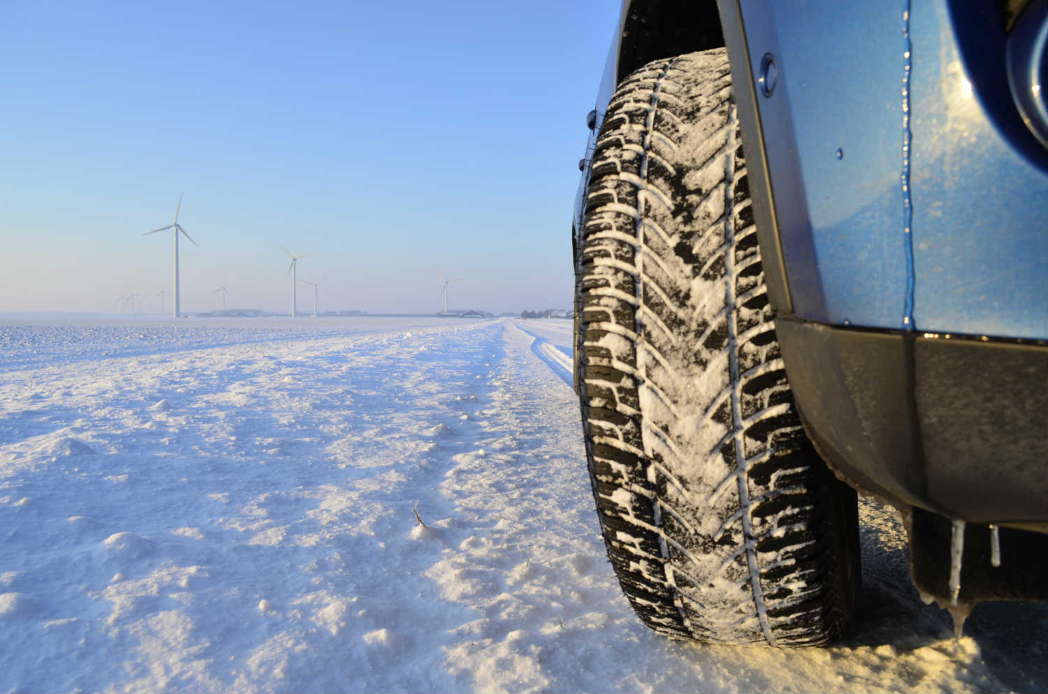 Winterbanden record door eerste sneeuw