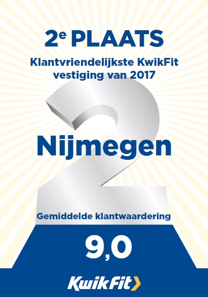 2e plaats 2017