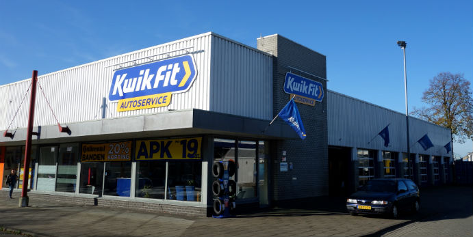Plotselinge afdaling Sprong krant KwikFit Tilburg Bosscheweg: APK, Autobanden & Onderhoud